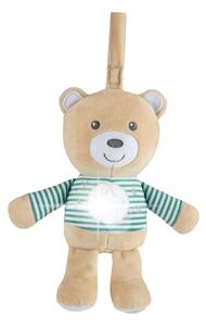 Lullaby Stardust Bear zenélő-fénylő altató plüssmackó - Chicco