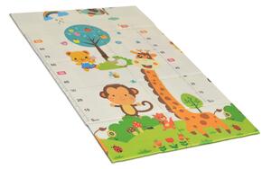 Moni Xpe összecsukható matrac 120*180cm zsiráf/majom -jungle