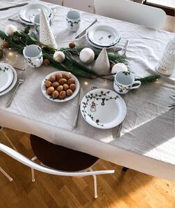 Hammershoi Christmas Plate karácsonyi porcelán tányér, ⌀ 22 cm - Kähler Design