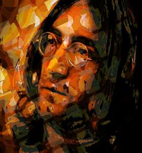 Davis, Scott J. - Festmény reprodukció Lennon, 2012, (35 x 40 cm)