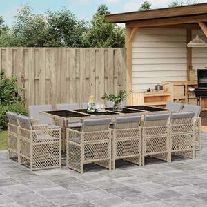 VidaXL Polyrattan Kerti Étkezőgarnitúra - 12 Személyes