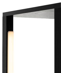 Design állólámpa fekete, LED-del 3 fokozatban szabályozható - Tianna