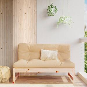 VidaXL kerti tömör fenyőfa középső kanapé 120 x 80 cm