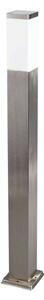 Kültéri Lámpa Lindby, Lorian, dimmable, Fémes, Terasz, Rozsdamentes acél, Modern
