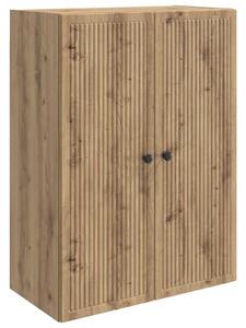 VidaXL Fali szekrény Kézműves Tölgy 66 x 34,5 x 90 cm Szerelt Fa