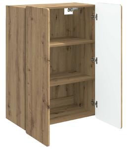 VidaXL Fali szekrény Kézműves Tölgy 66 x 34,5 x 92 cm Szerelt Fa