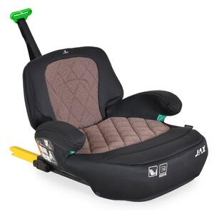 Moni Jax ülésmagasító háttámlával 125-150cm rögzítő hevederrel, isofix pink