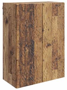 VidaXL Fali szekrény Antik Fa 66 x 34,5 x 90 cm Szerelt Fa