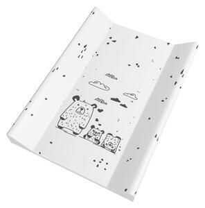 BabyLion Merev pelenkázó lap 80x50 - Bohókás maci
