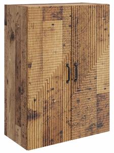 VidaXL Fali szekrény Antik Fa 66 x 34,5 x 90 cm Szerelt Fa