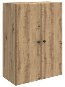 VidaXL Fali szekrény Kézműves Tölgy 66 x 34,5 x 90 cm Szerelt Fa