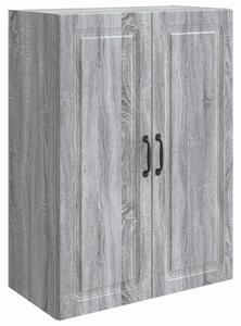 VidaXL Fali szekrény Szürke Sonoma 66 x 34,5 x 90 cm Szerelt Fa