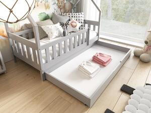 Meblomal házikó ágy fiók, ágyneműtartó Drawer 150 Szürke Raktáron