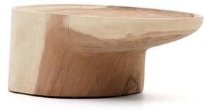 Natúr színű munggur fa dohányzóasztal 50x90 cm Mosi – Kave Home