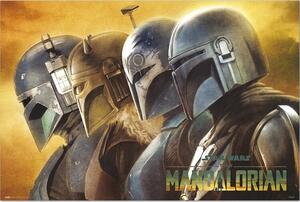 Plakát Star Wars: The Mandalorian - Mandalorians, (91.5 x 61 cm)