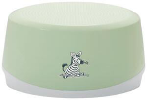 Ovális fürdőszoba zöld fellépő Bébé-Jou Dinky Zebra