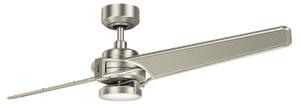 Kichler modern mennyezeti ventilátor xety nikkel, pezsgő elsklf-xety-56-bn