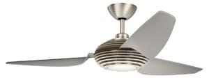 Kichler modern mennyezeti ventilátor voya ezüst, pezsgő elsklf-voya-60-bs