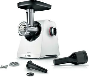 BOSCH MFWS420W Serie 4 MultiPower Húsdaráló, 2,5kg/perc, 1900W, Fehér/Fekete