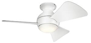 Kichler modern mennyezeti ventilátor sola matt fehér elsklf-sola-34-wht