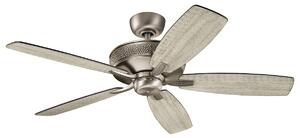 Kichler modern mennyezeti ventilátor monarch antik cink, könnyű dió, cseresznye elsklfmonarch252bap