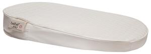 Fűtött steppelt pelenkázólap Quilted Waves hullámok, krémfehér