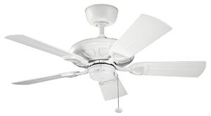 Kichler modern mennyezeti ventilátor kevlar matt fehér elsklf-kevlar-42-wht
