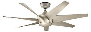 Kichler modern mennyezeti ventilátor lehr antik ezüst elsklf-lehr2-54-as