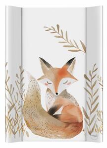 Ceba pelenkázó lap merev 2 oldalú 50x70cm BASIC Red Fox