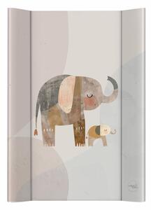 Ceba pelenkázó lap puha 2 oldalú 50x70cm BASIC elefánt