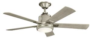 Kichler modern mennyezeti ventilátor colerne nikkel, könnyű dió elsklf-colerne-52-bn