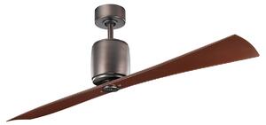 Kichler modern mennyezeti ventilátor ferron csiszolt bronz elsklf-ferron-60-bb