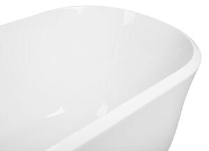 Fehér szabadon álló fürdőkád 170 x 77 cm TESORO