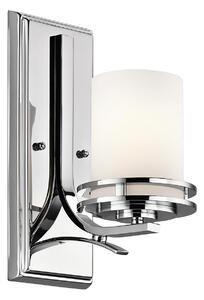 Kichler glamour klasszikus fali lámpa hendrik króm elskl-hendrik1-bath IP44