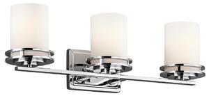 Kichler glamour klasszikus fali lámpa hendrik króm elskl-hendrik3-bath IP44