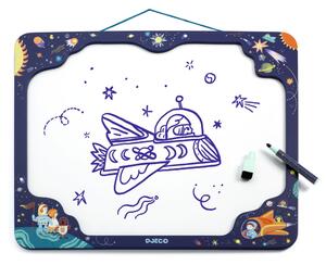 Mágnestábla - Űrhajós illusztációval - Space board