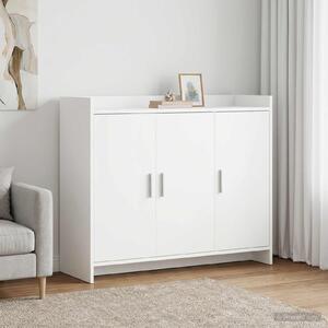 VidaXL Széf Fehér 98,5 x 33 x 80 cm Szerelt Fa