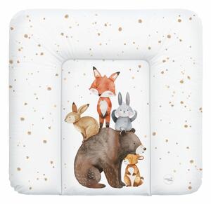 Ceba pelenkázó lap puha 75x72cm Basic Forest Friends