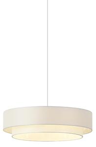 Modern függőlámpa fehér 50cm 3-Light - Drum Duo