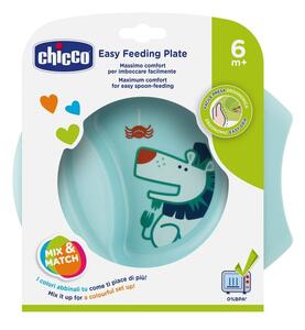 Easy Feeding csúszásmentes tányér kék - Chicco