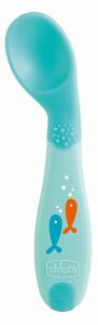 First Spoon jobbkezes önálló etetőkanál 8hó+ türkizkék - Chicco