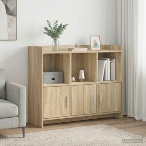 VidaXL Széf Sonoma Tölgy 98,5 x 33 x 80 cm Szerelt Fa