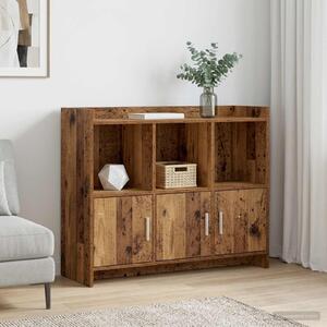 VidaXL Széf Antik Fa 98,5 x 33 x 80 cm Szerelt Fa