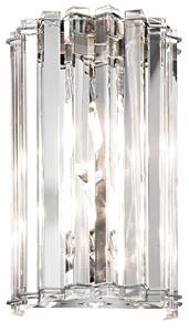 Kichler klasszikus fali lámpa crystal skye króm átlátszó elskl-crystal-skye2 IP44