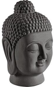 Antracitszürke figura Bizzotto Buddha fej