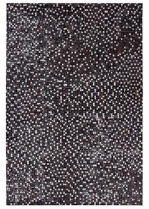 Szőnyeg AKKESE Barna 160 x 230 cm Bőr