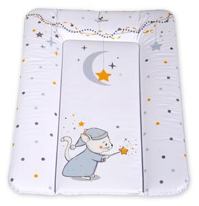 Moni Pelenkázólap soft 50x70cm egérke fehér/szürke