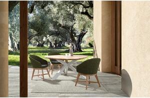 Zöldszürke fonott kerti szék Bizzotto Coachella
