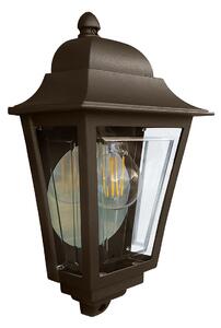Elstead lighting klasszikus kültéri fali lámpa deco lane barna átlátszó elsdeco-lane7-bronze IP44