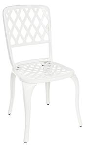 Fehér alumínium kerti szék Bizzotto Faenza
